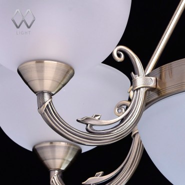 Люстра подвесная MW-Light 318011408 Олимп 8x60W Е27